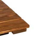 Реечная мебель Стол Лукум из рейки, 1200х800