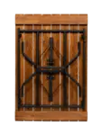 Реечная мебель Стол Лукум из рейки, 1200х800