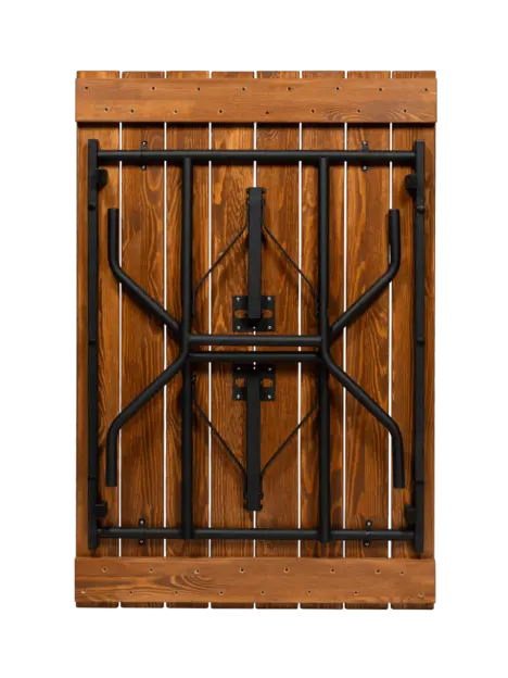 Реечная мебель Стол Лукум из рейки, 1200х800