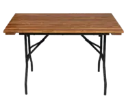 Реечная мебель Стол Лукум из рейки, 1200х800