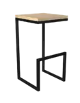 Стулья и табуреты лофт Табурет Лофт-3, 390х390х450