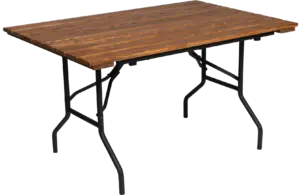 Реечная мебель Стол Лукум из рейки, 1200х800
