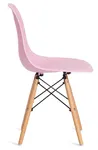 Стулья Имс (Eames) Стул Синди Имс, Пластик светло-розовый/ каркас дерево