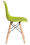 Стулья Имс (Eames) Стул Синди Имс, Пластик оливковый/ каркас дерево